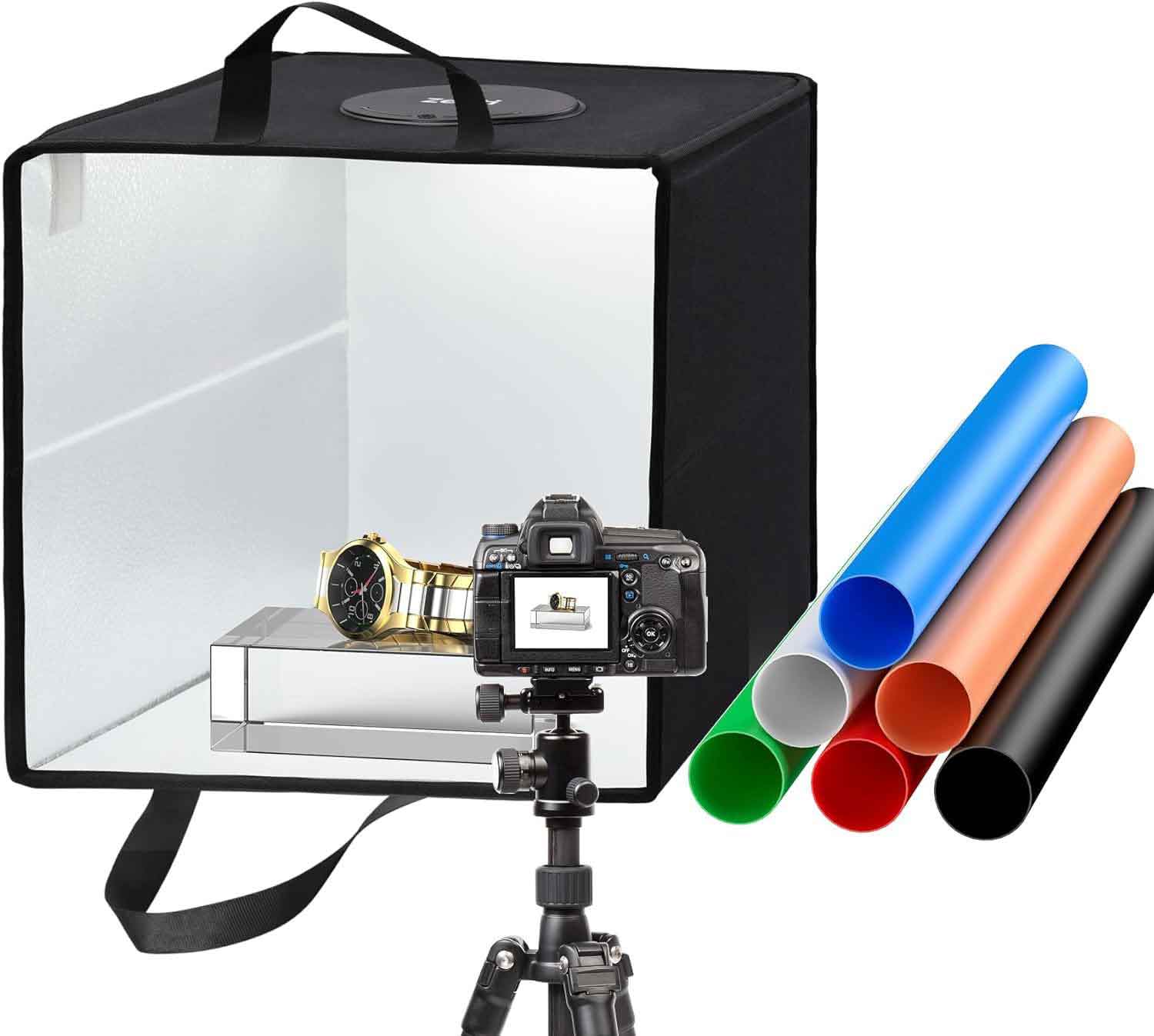 What is a photography tent? Using a photography tent with internal light and dimmer