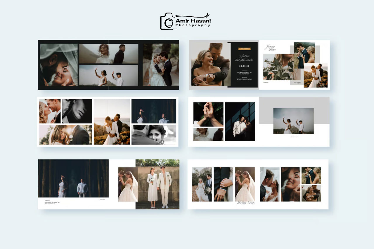 دانلود قالب آلبوم عروسی ایندیزاین CD Wedding Album