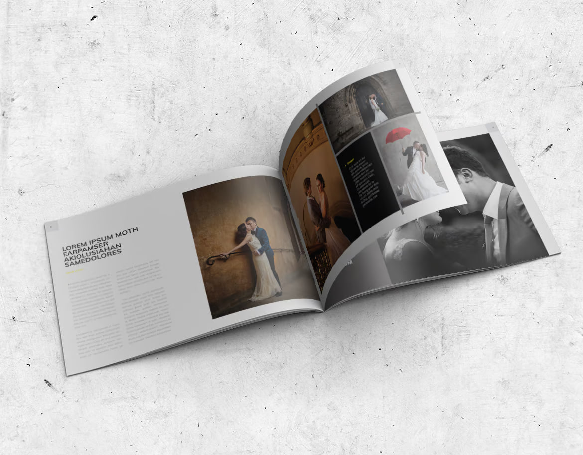 دانلود قالب آلبوم عروسی Wedding Album Template