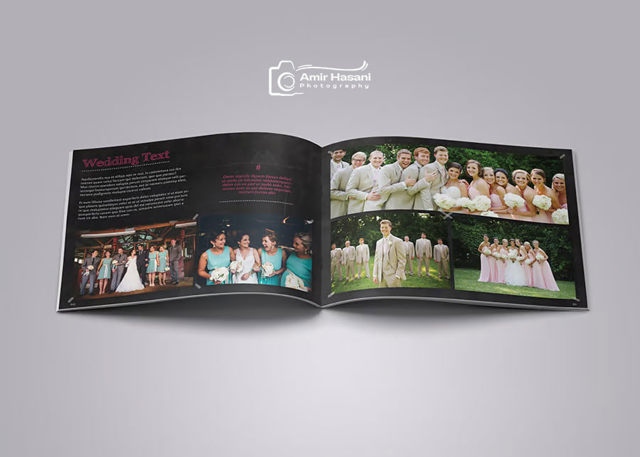 دانلود قالب آلبوم لوکس عروسی، Wedding Photo Album