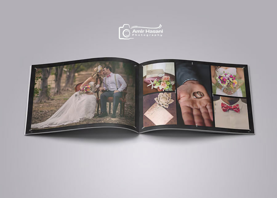 دانلود قالب آلبوم لوکس عروسی، Wedding Photo Album