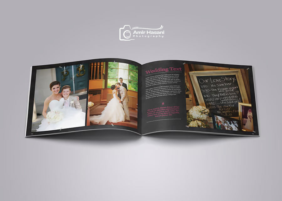 دانلود قالب آلبوم لوکس عروسی، Wedding Photo Album