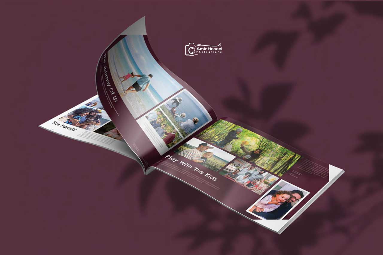 دانلود قالب آلبوم عکس Family Times ادوبی ایندیزاین