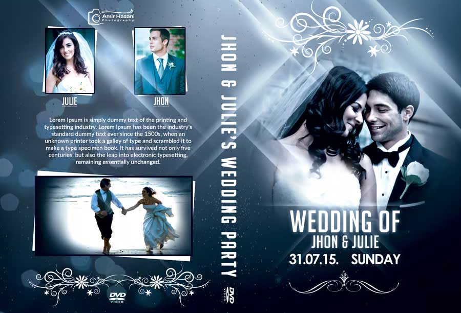 دانلود جلد DVD عروسی